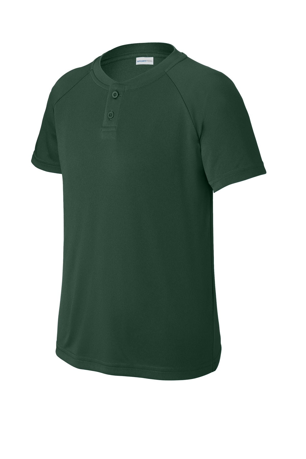 Sport-Tek® Youth PosiCharge® Competitor 2-Button Henley