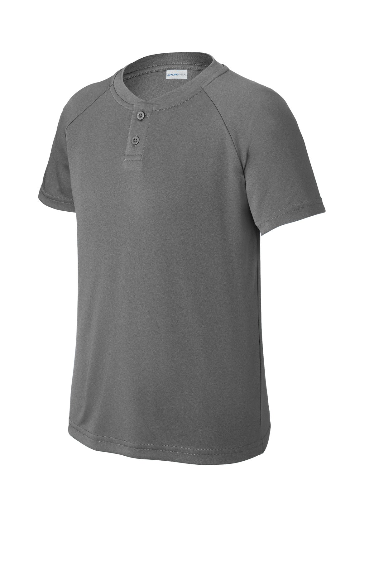 Sport-Tek® Youth PosiCharge® Competitor 2-Button Henley