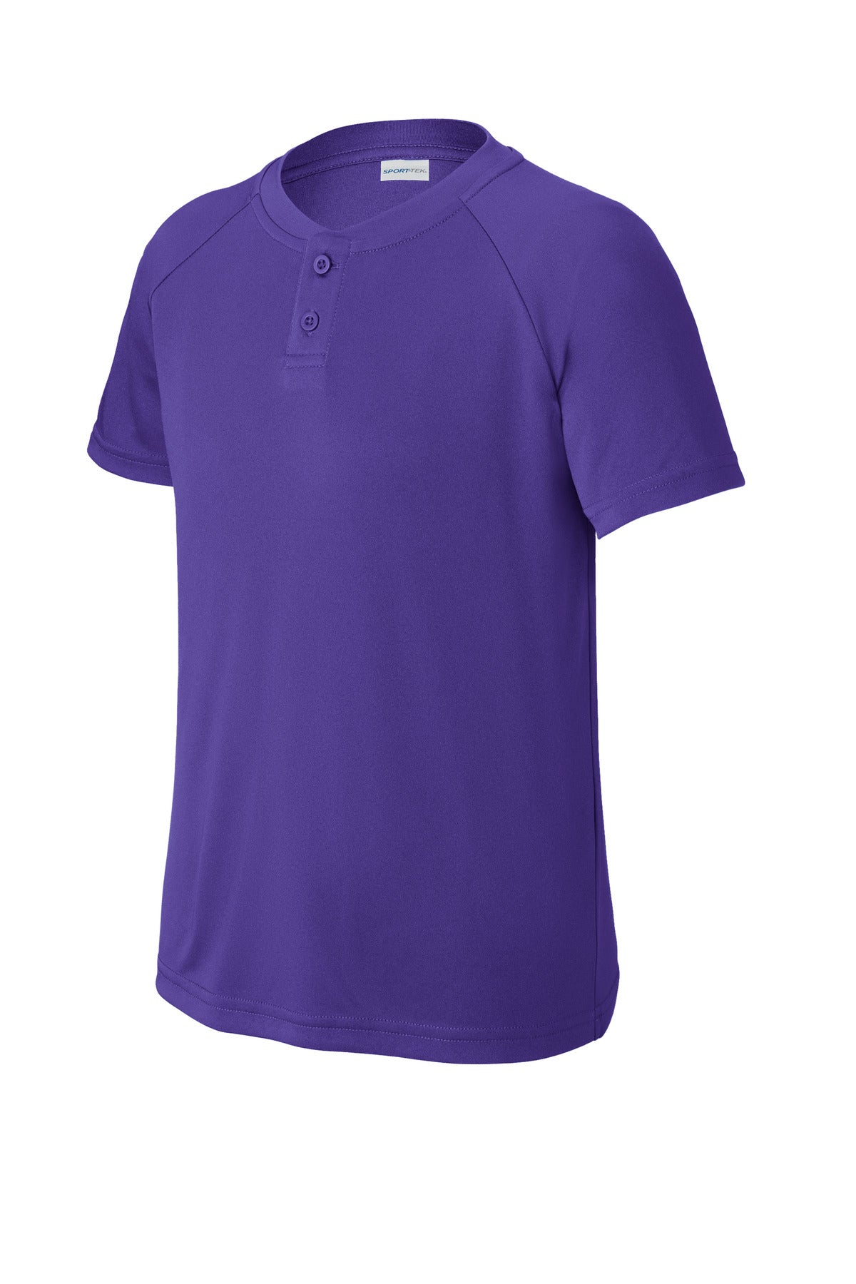 Sport-Tek® Youth PosiCharge® Competitor 2-Button Henley