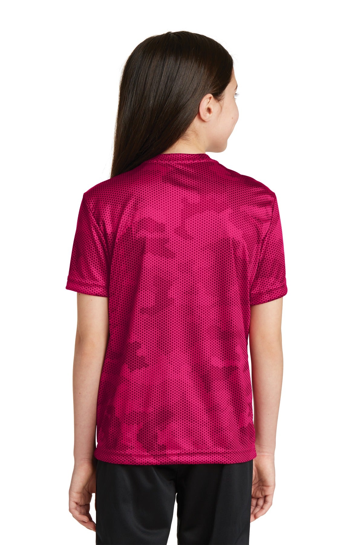 Sport-Tek® Youth CamoHex Tee