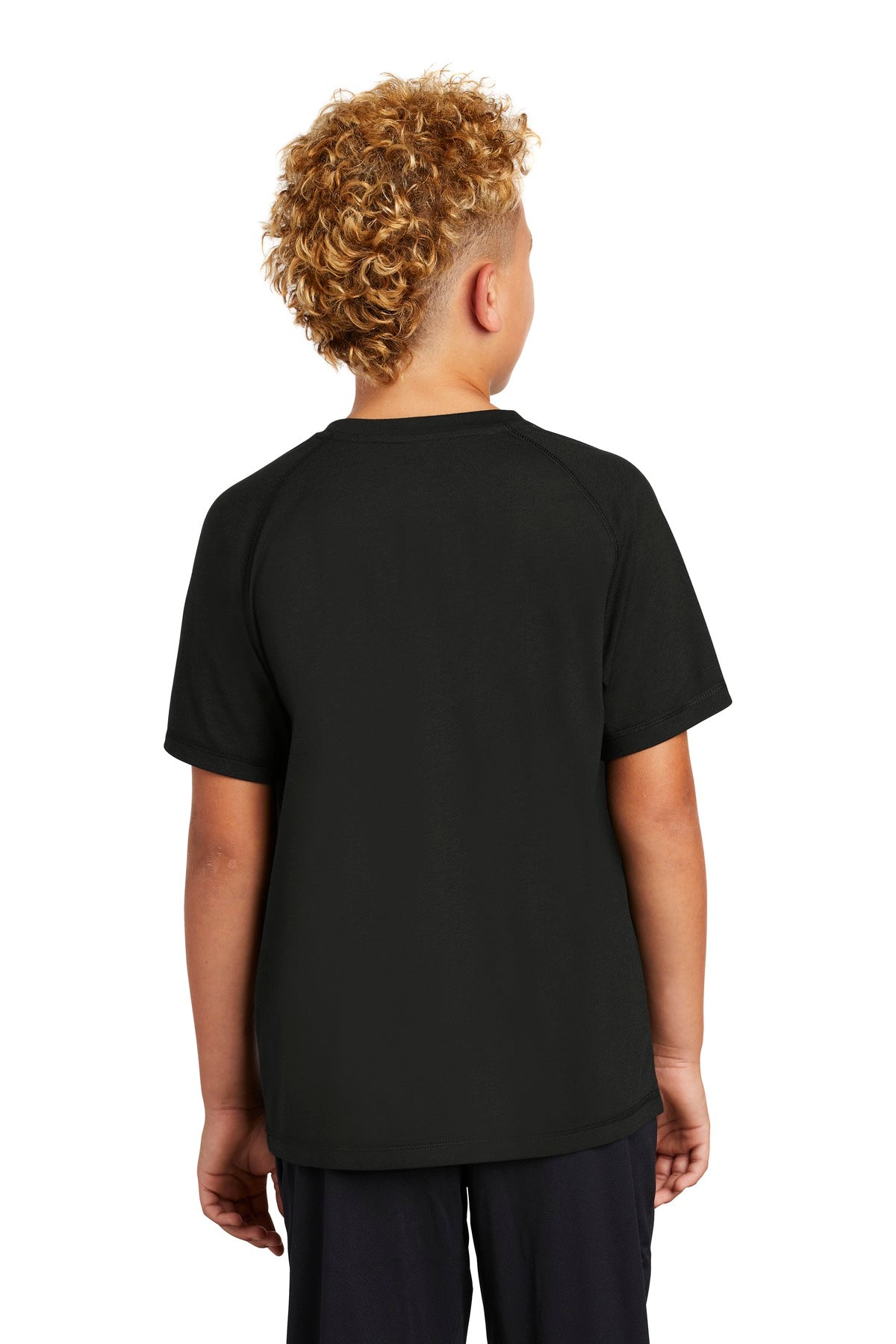 Sport-Tek® Youth PosiCharge® Tri-Blend Wicking Raglan Tee