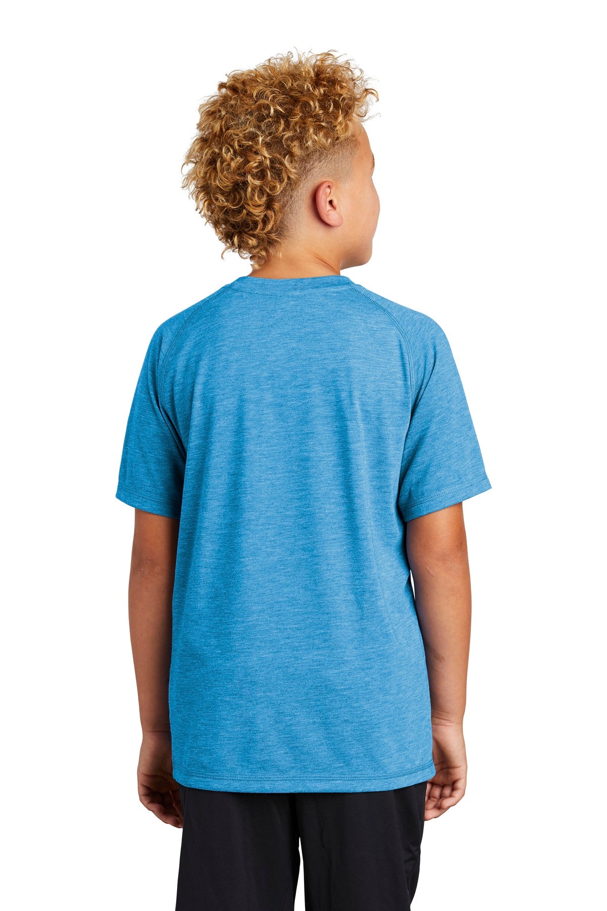 Sport-Tek® Youth PosiCharge® Tri-Blend Wicking Raglan Tee