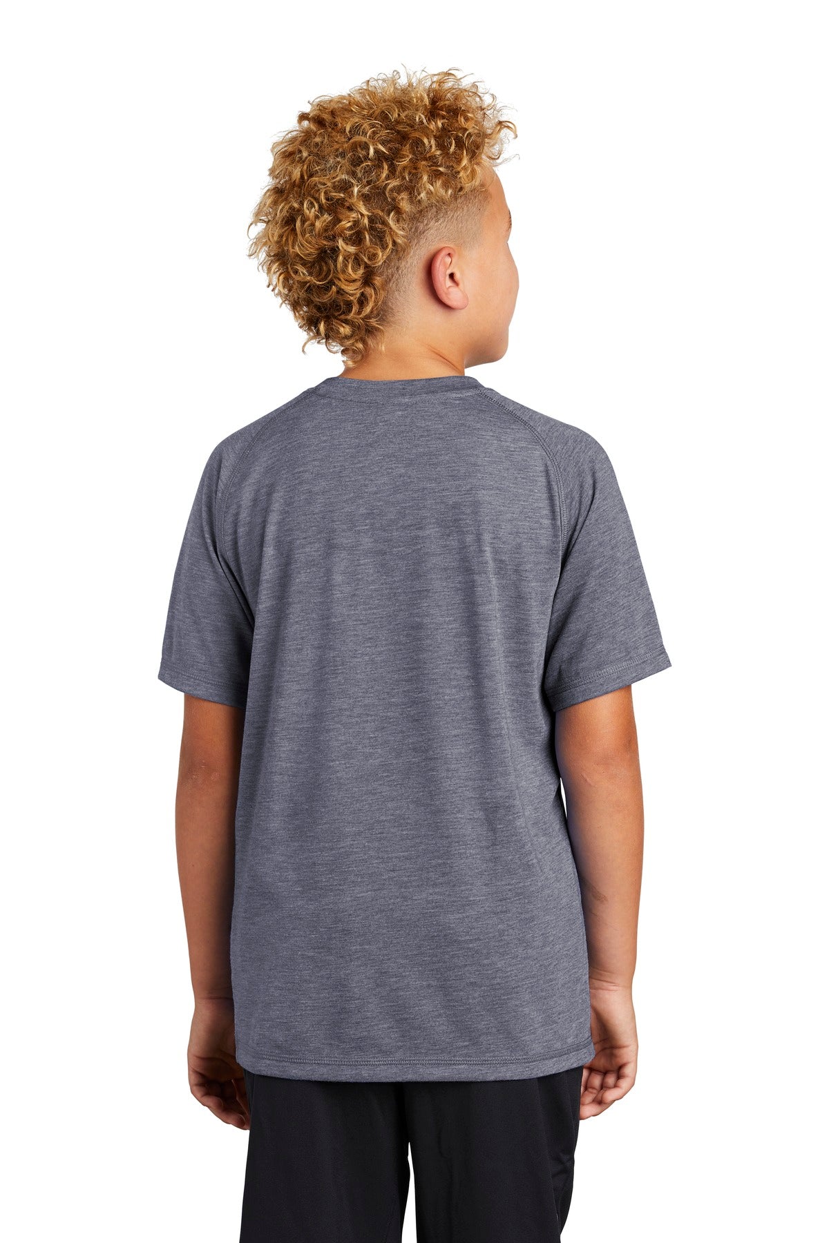 Sport-Tek® Youth PosiCharge® Tri-Blend Wicking Raglan Tee