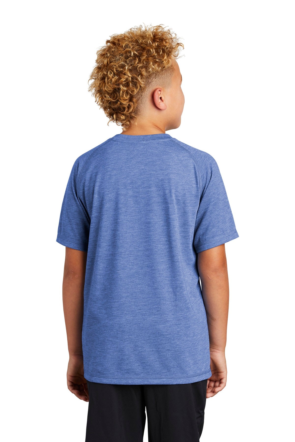 Sport-Tek® Youth PosiCharge® Tri-Blend Wicking Raglan Tee