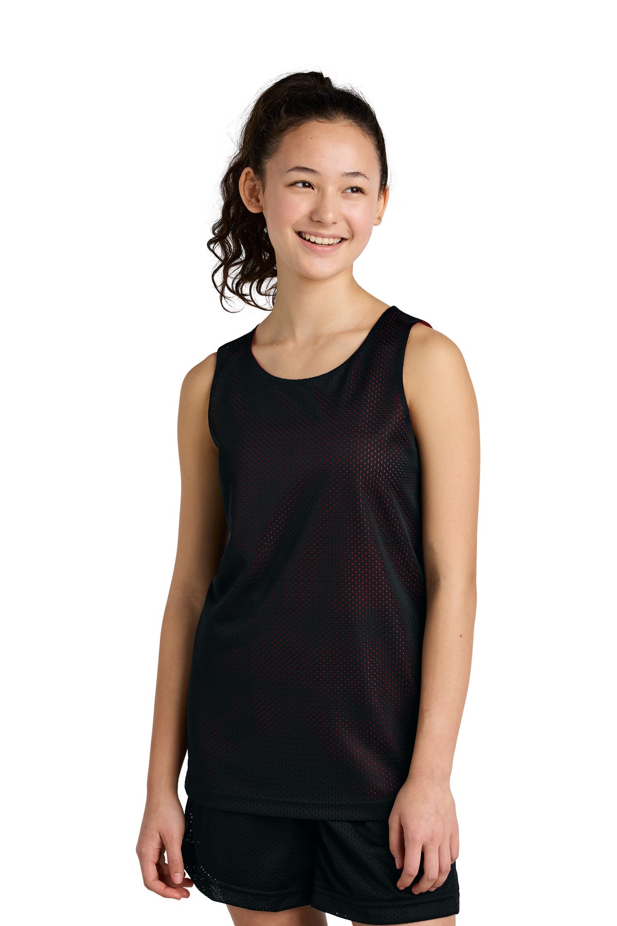 Sport-Tek® Youth PosiCharge® Reversible Mesh Tank