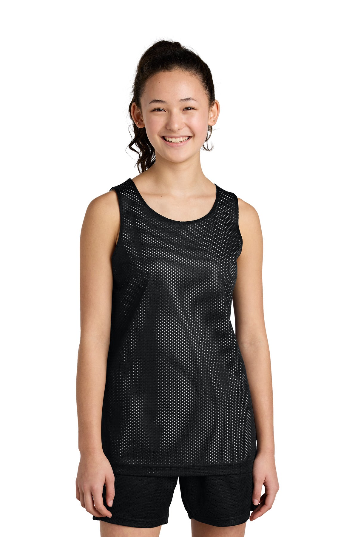 Sport-Tek® Youth PosiCharge® Reversible Mesh Tank
