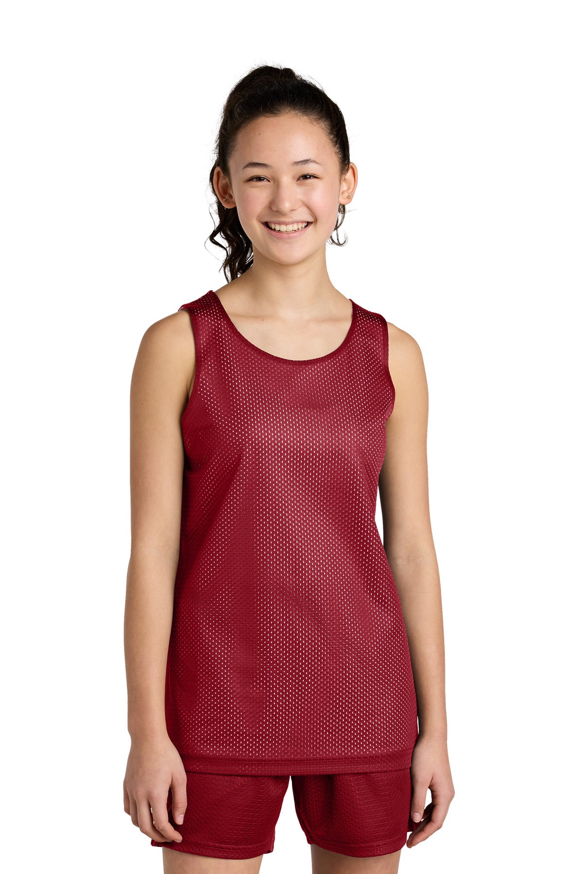 Sport-Tek® Youth PosiCharge® Reversible Mesh Tank