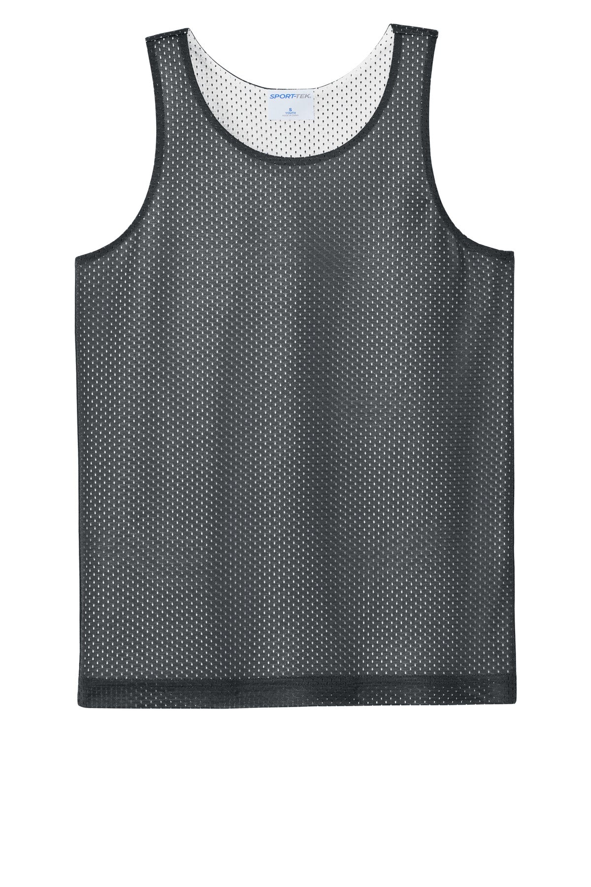 Sport-Tek® Youth PosiCharge® Reversible Mesh Tank