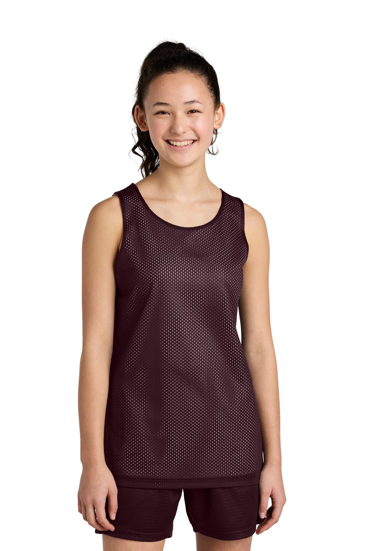 Sport-Tek® Youth PosiCharge® Reversible Mesh Tank