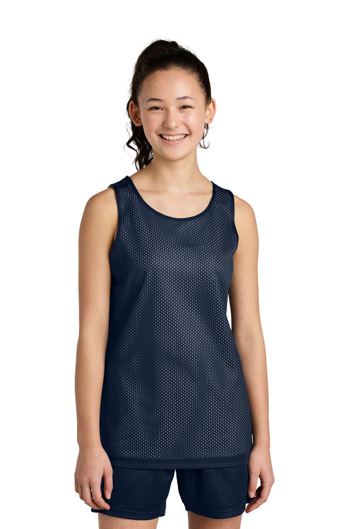 Sport-Tek® Youth PosiCharge® Reversible Mesh Tank