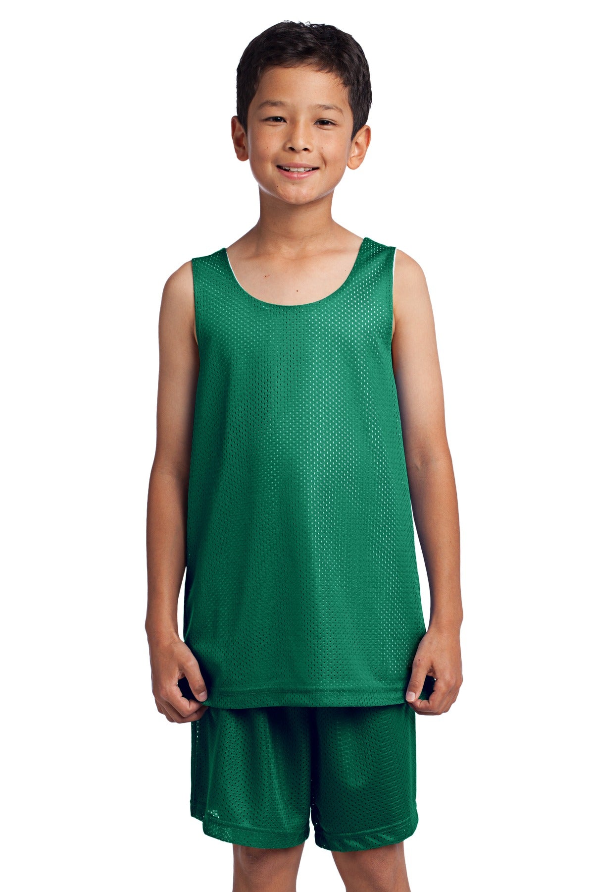 Sport-Tek® Youth PosiCharge® Classic Mesh Reversible Tank