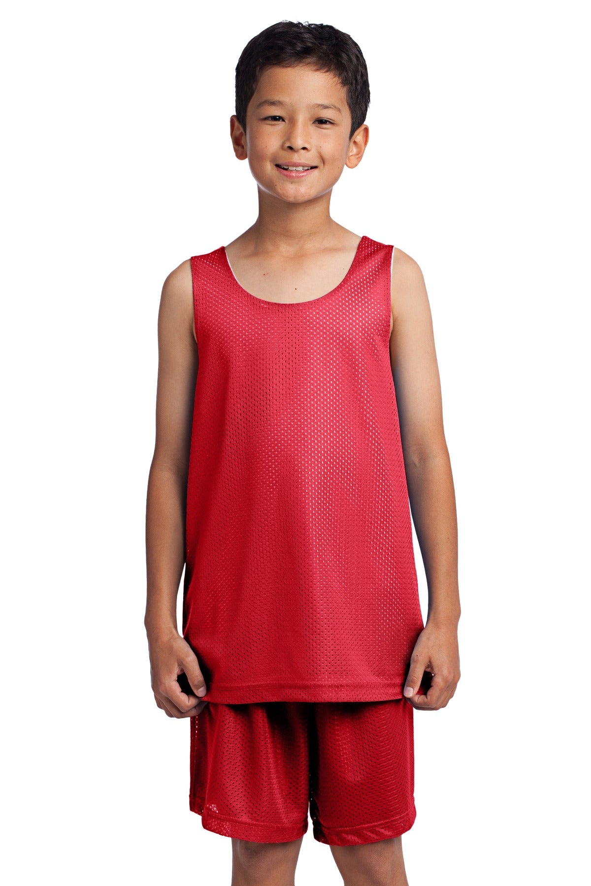 Sport-Tek® Youth PosiCharge® Classic Mesh Reversible Tank