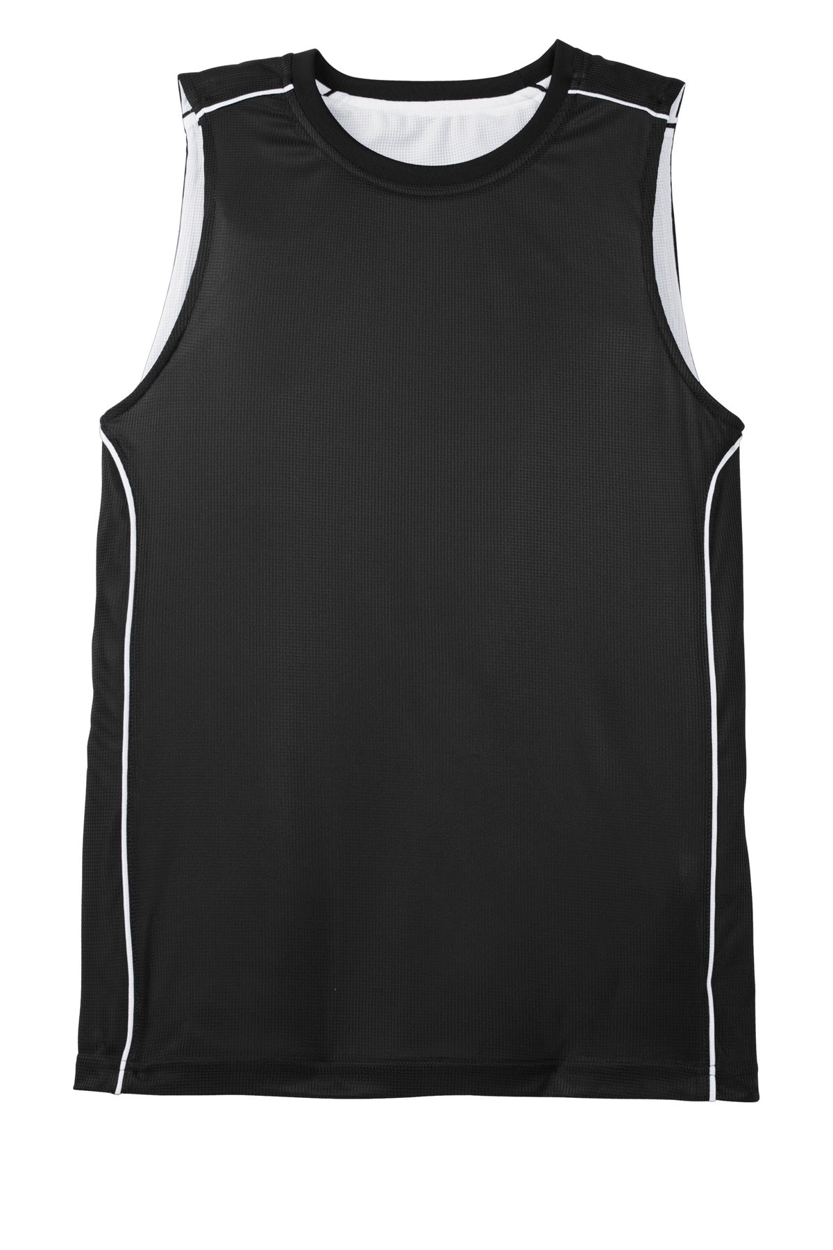 Sport-Tek® Youth PosiCharge® Mesh Reversible Sleeveless Tee