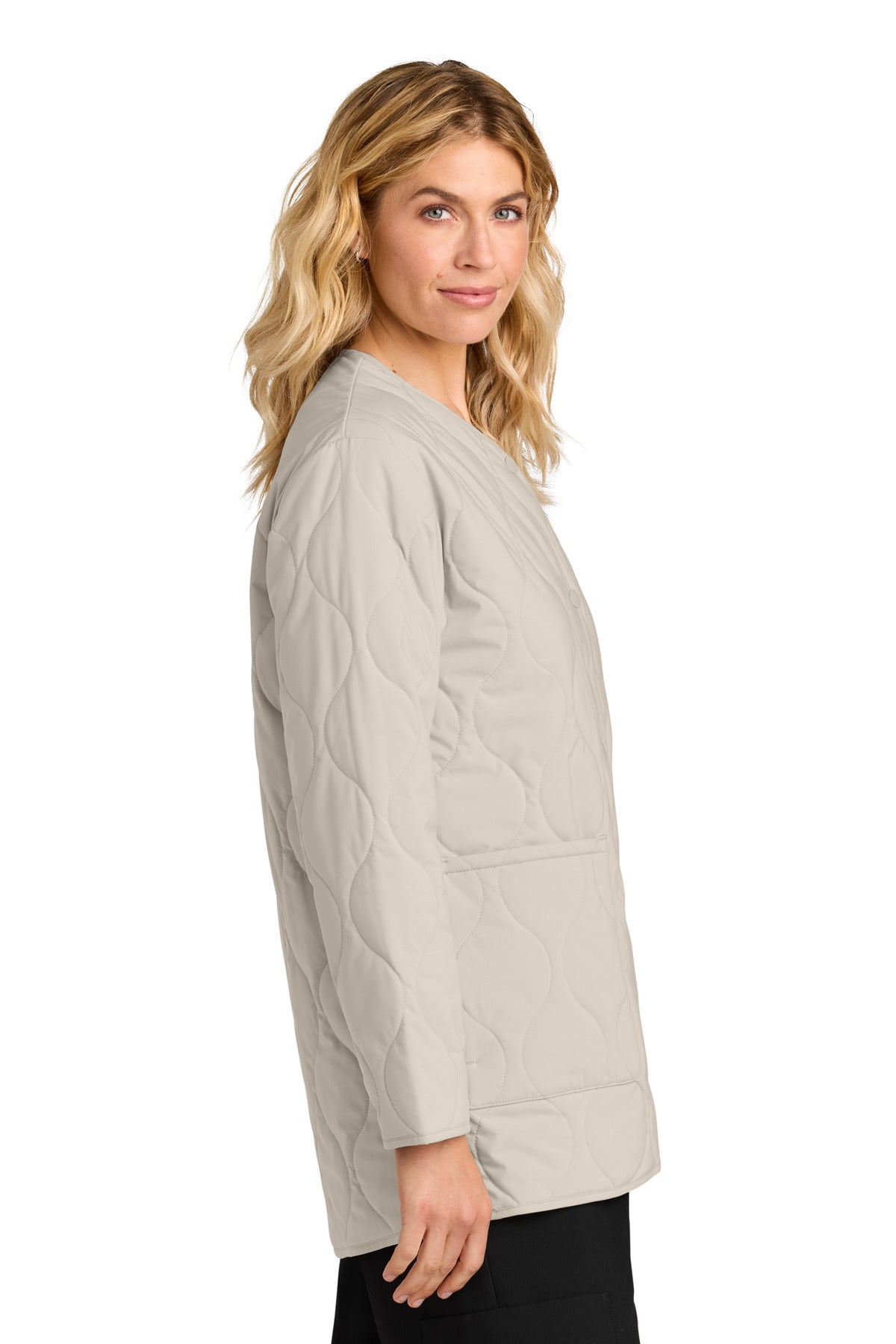 Almond Mercer+Mettle Women's Quilted Liner Jacket MM7203