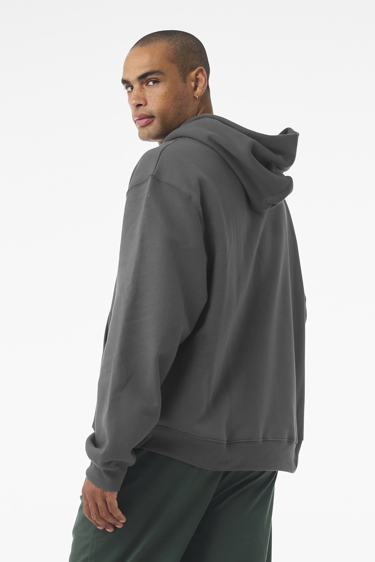 Asphalt BELLA+CANVAS Unisex 10-Ounce Heavyweight Pullover Hoodie BC4719