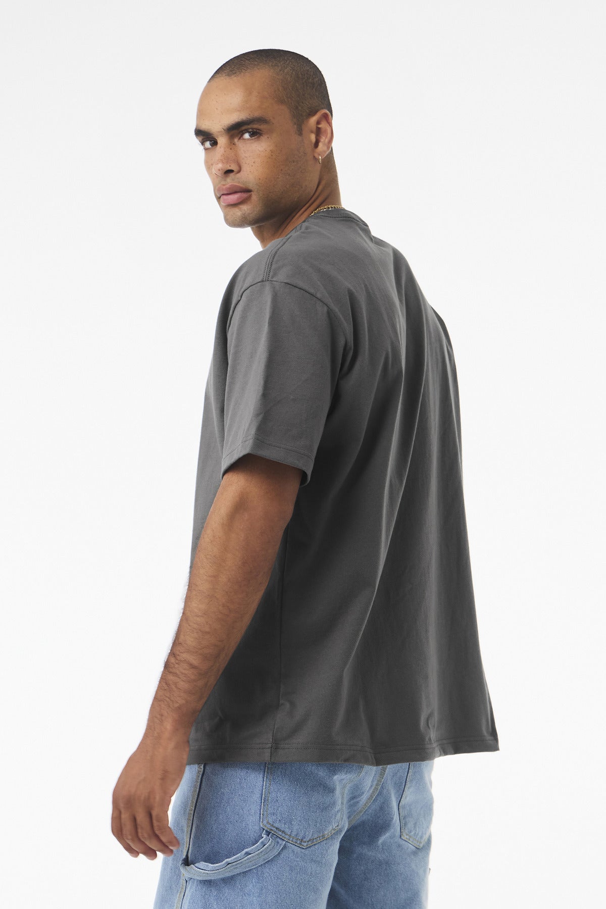 Asphalt BELLA+CANVAS Unisex 7.5-Ounce Heavyweight Tee BC4610