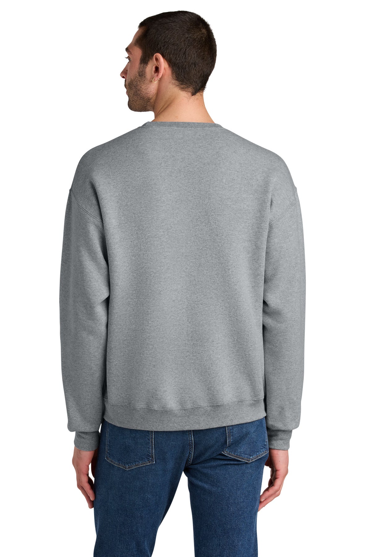 AthlHthr Jerzees Rugged Unisex Crewneck Sweatshirt C12M