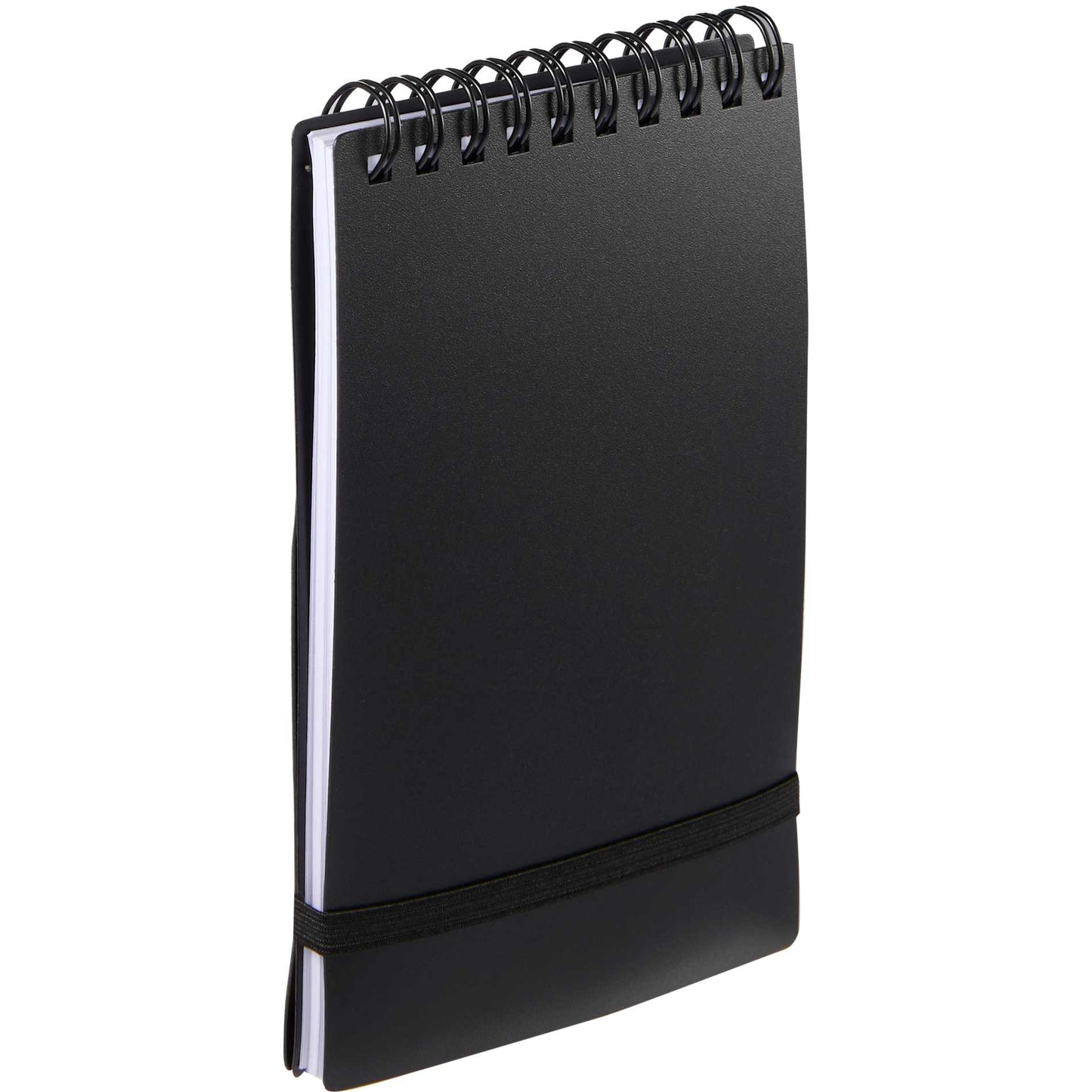 Black 3" x 5" Recycled Stand Up Pocket Jotter plain