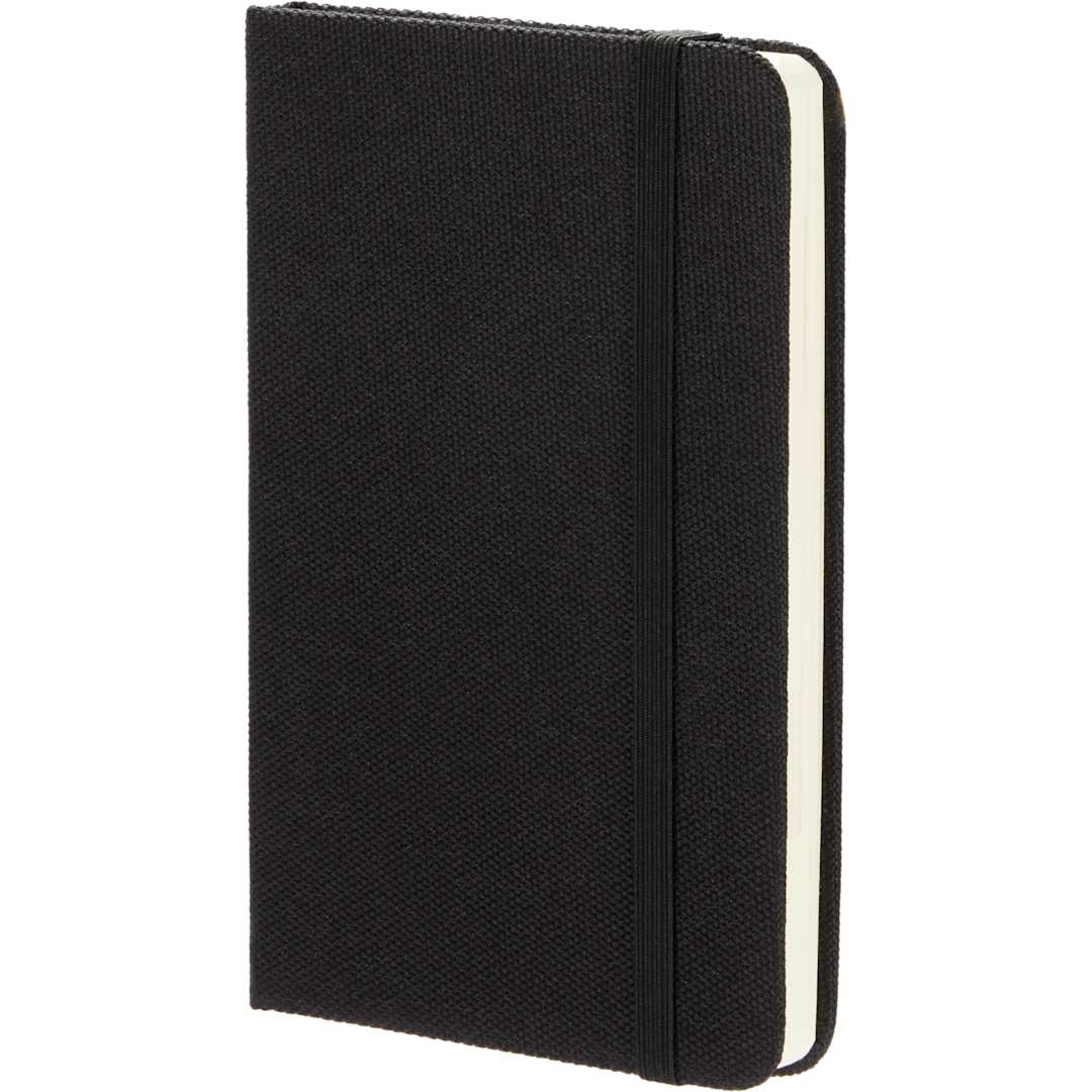 Black 3.5" x 5.5" Recycled PET Pocket Bound Journal plain