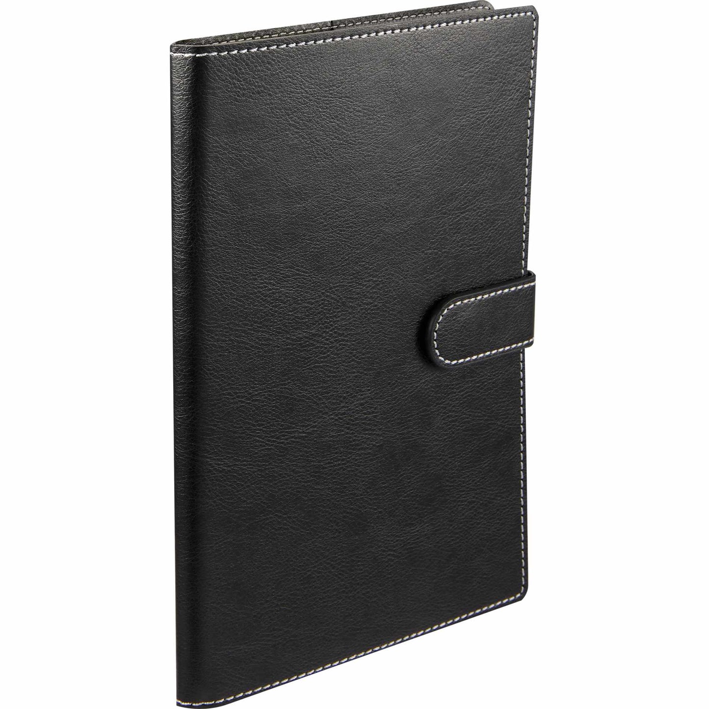 Black 5.5" x 8.5" Recycled Refillable Journal plain