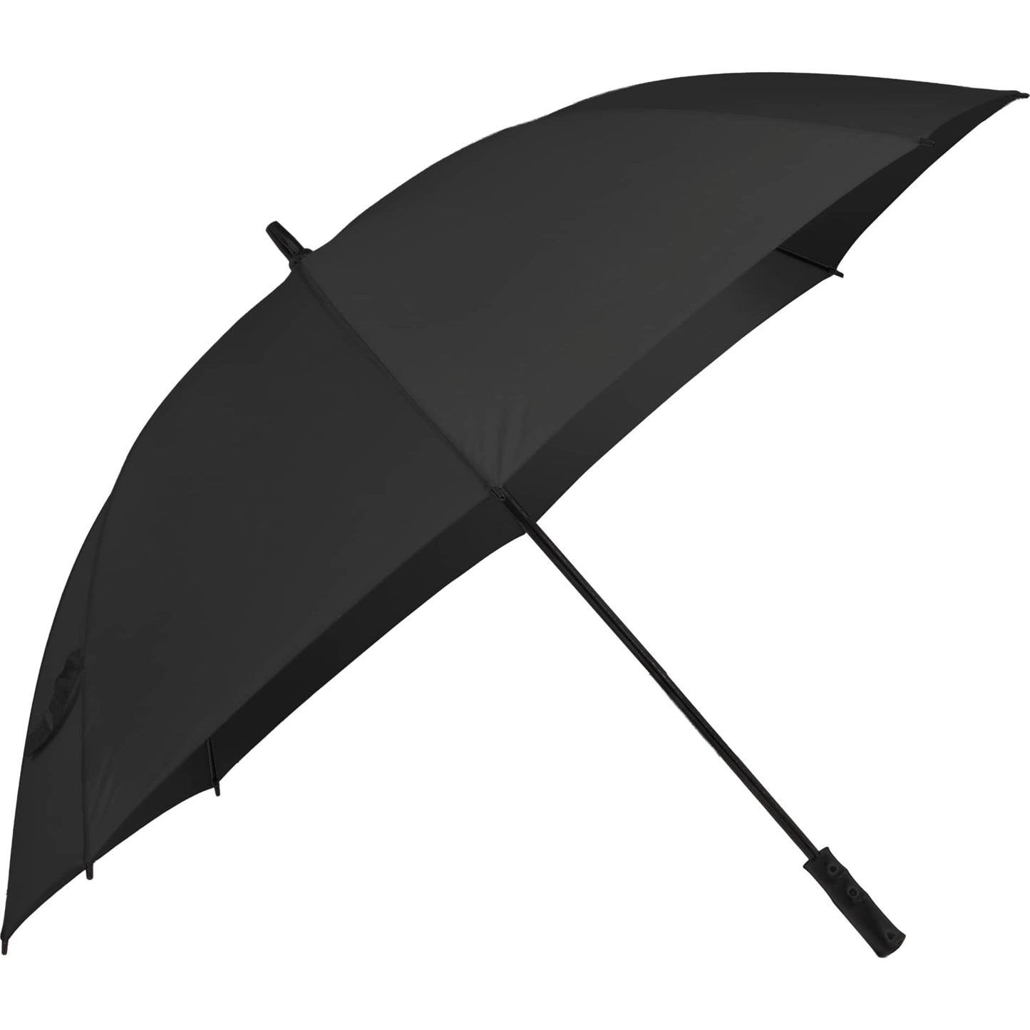 Black 60" Manual Golf Umbrella plain