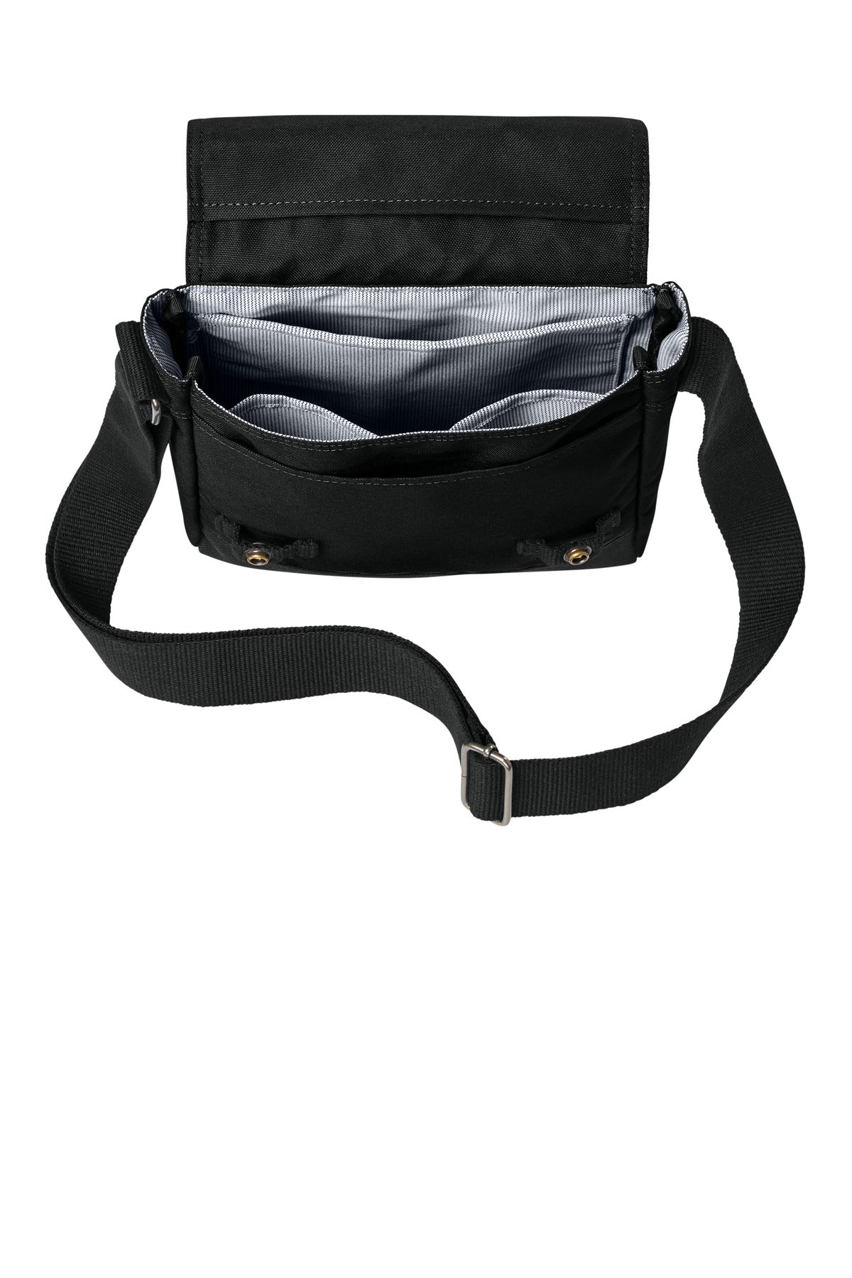 Black Carhartt Crossbody Snap Bag CTB0000606