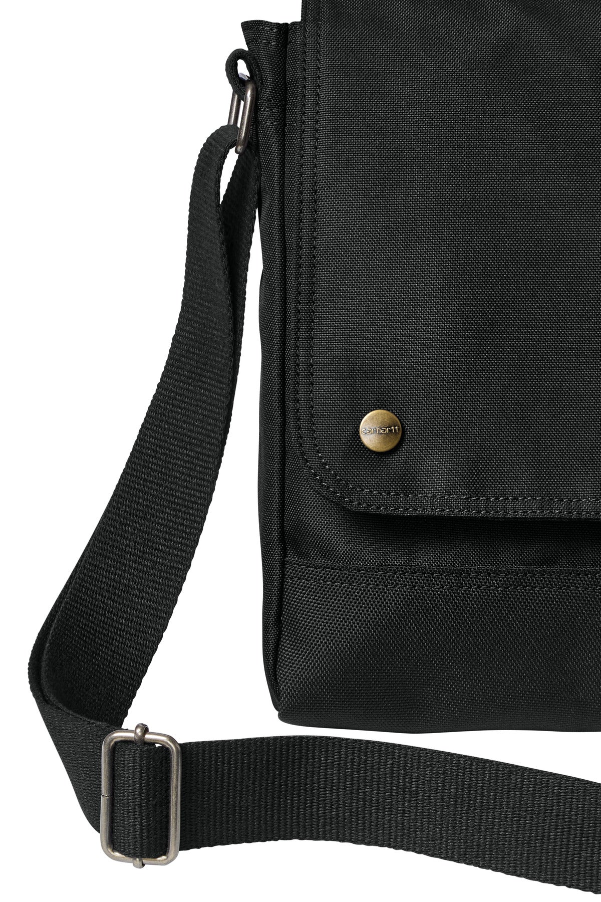 Black Carhartt Crossbody Snap Bag CTB0000606