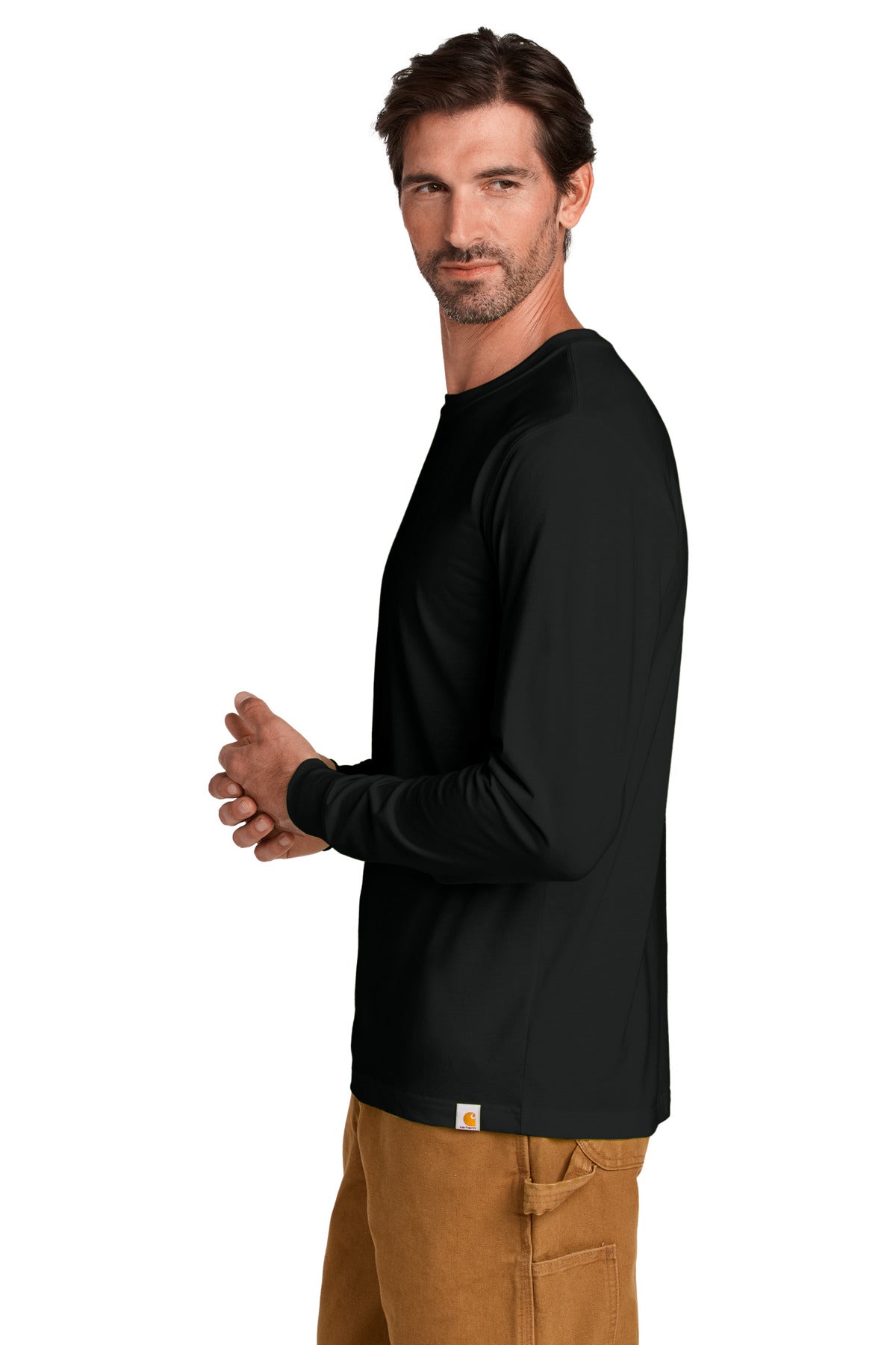 Black Carhartt Long Sleeve T-Shirt CT106921