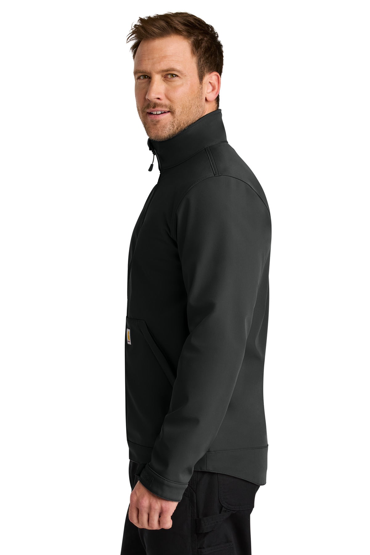 Black Carhartt Rain Defender Soft Shell Jacket CT106438