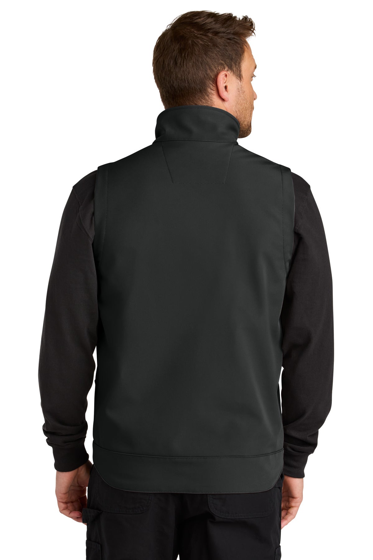 Black Carhartt Rain Defender Soft Shell Vest CT106439