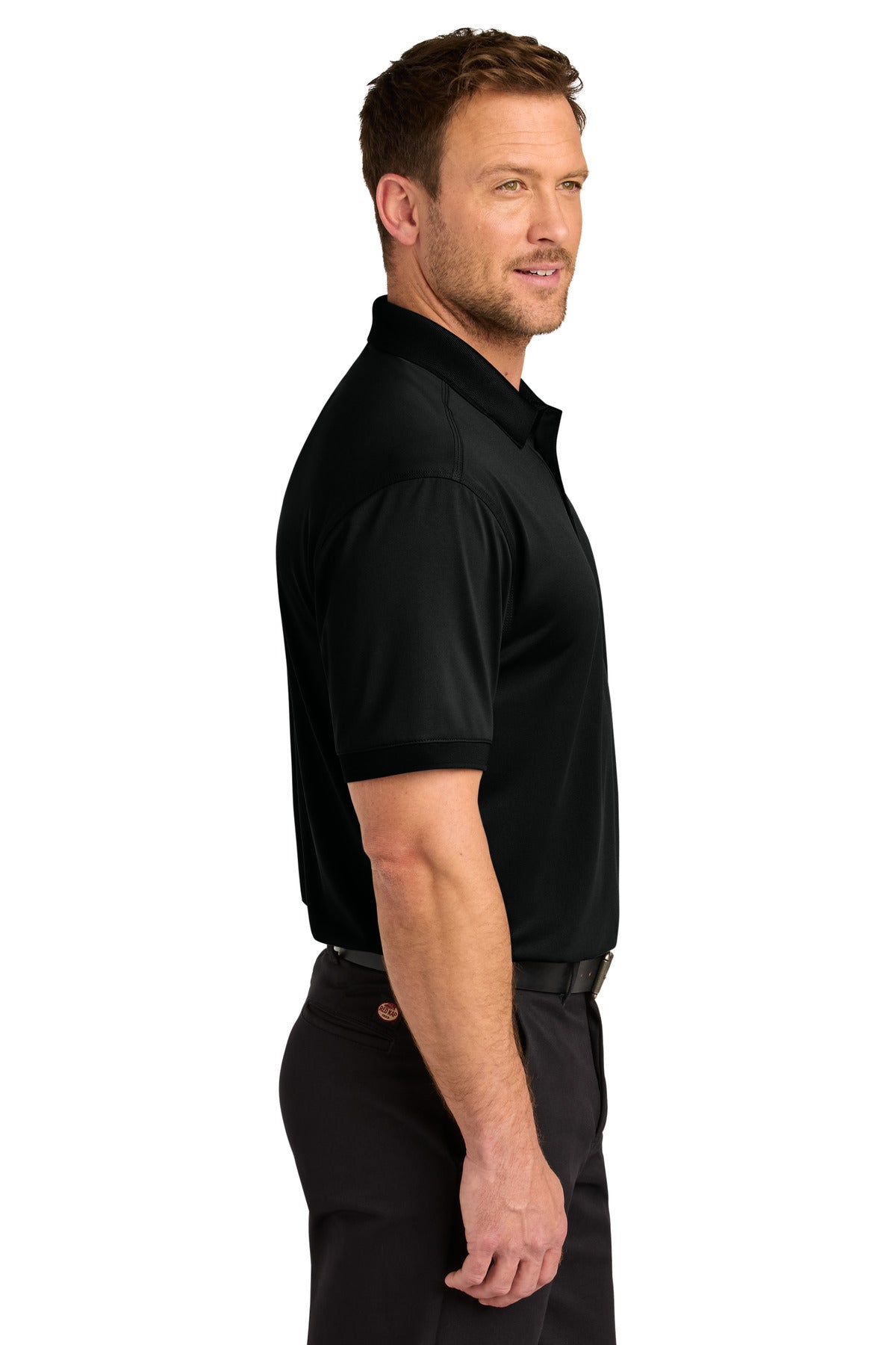 Black CornerStone Tall Workwear Pro Polo TLCS450