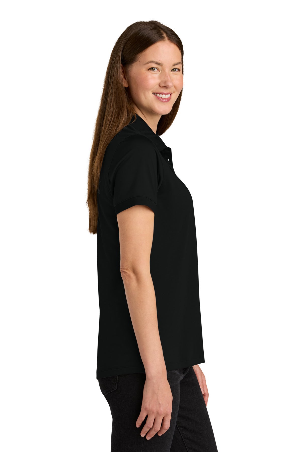 Black CornerStone Women's Workwear Pro Polo CS451