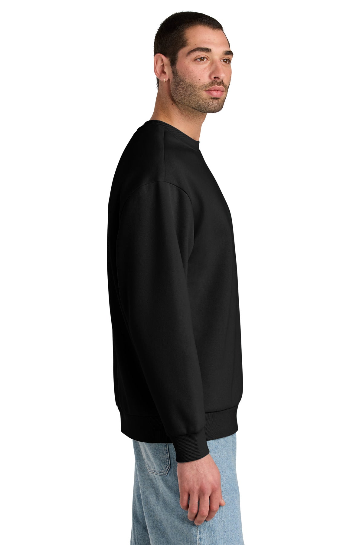 Black District V.I.T. Heavyweight Fleece Crew DT6154