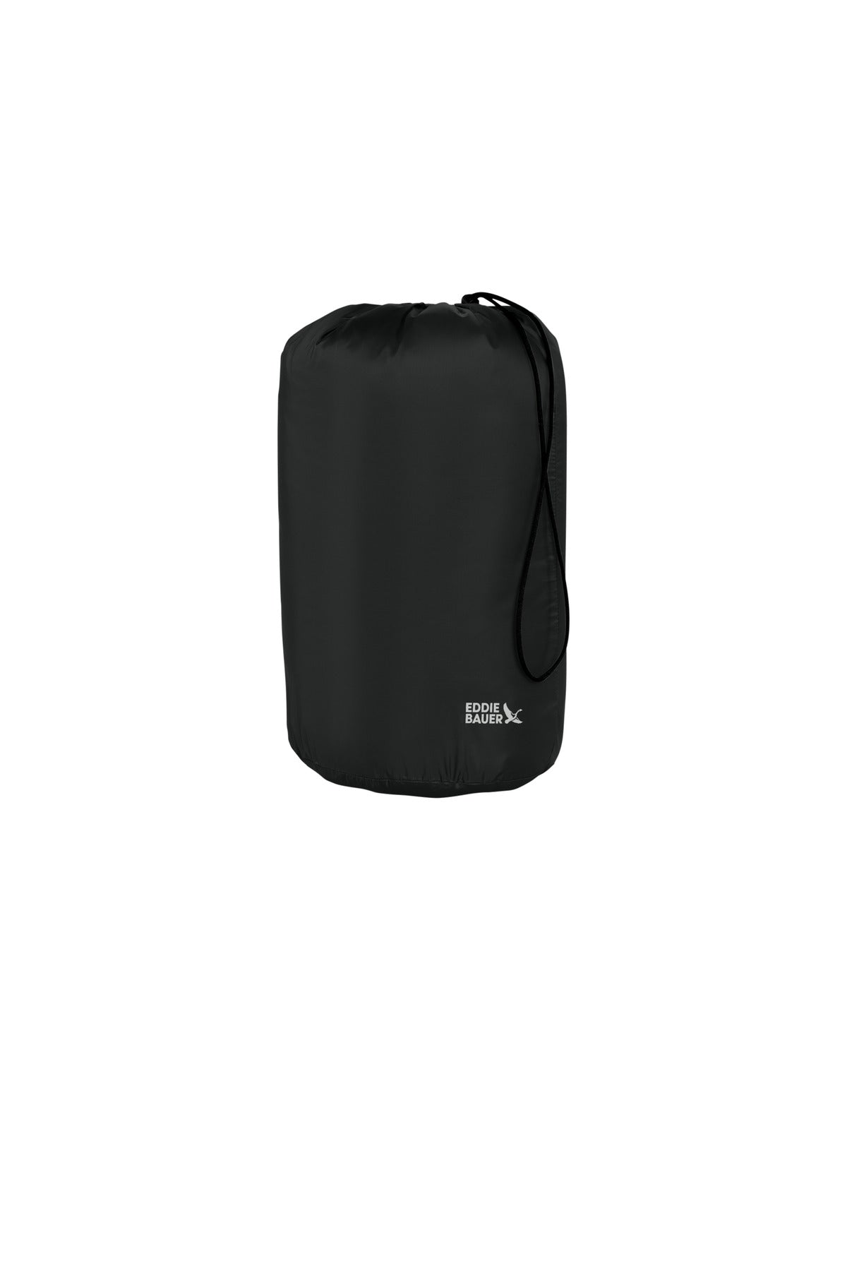 Black Eddie Bauer Puffy Camp Poncho EB755