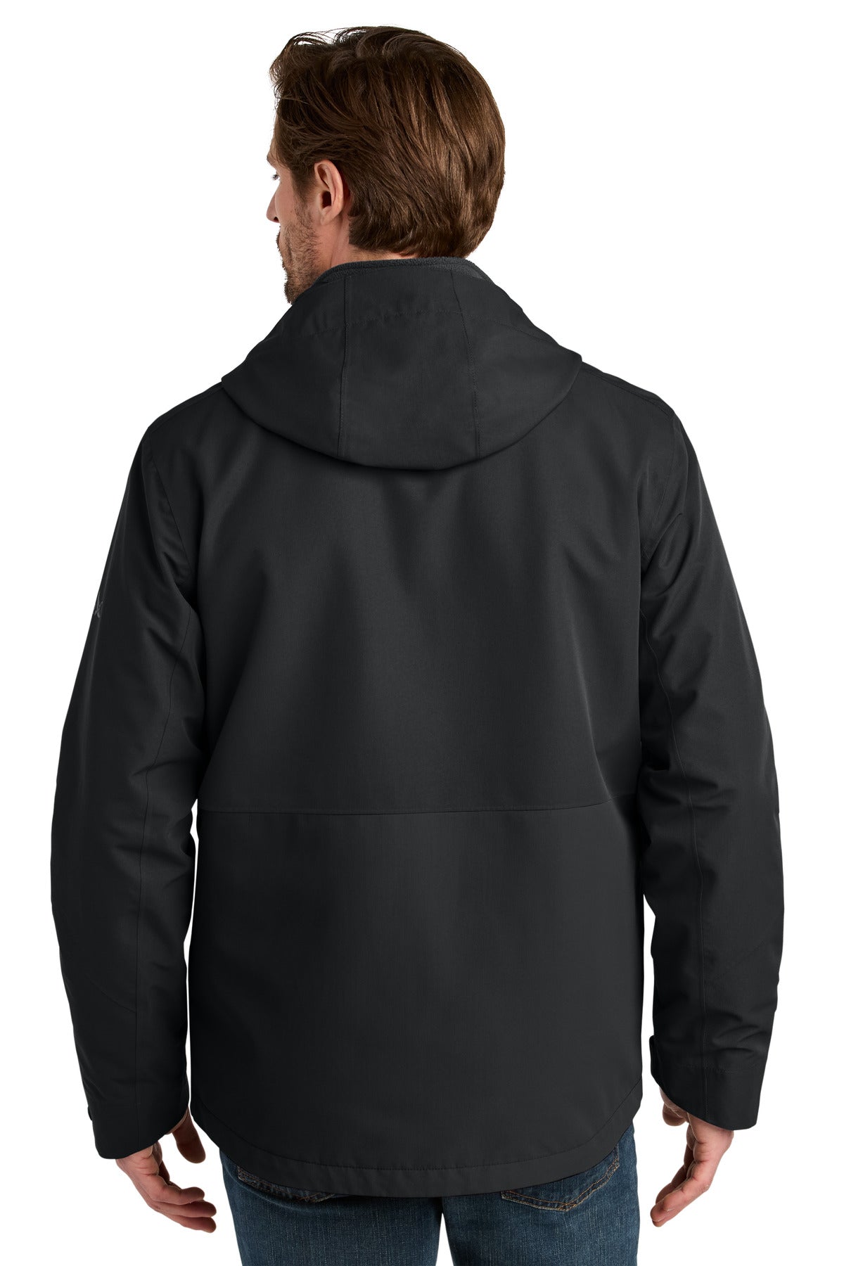Black Eddie Bauer WeatherEdge Ridge 3-in-1 Jacket EB658