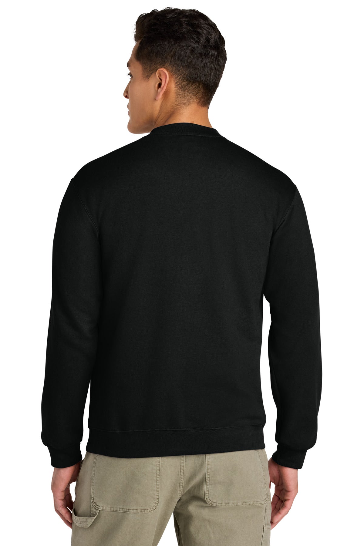 Black Gildan Softstyle Midweight Fleece 1/4-Zip SF008