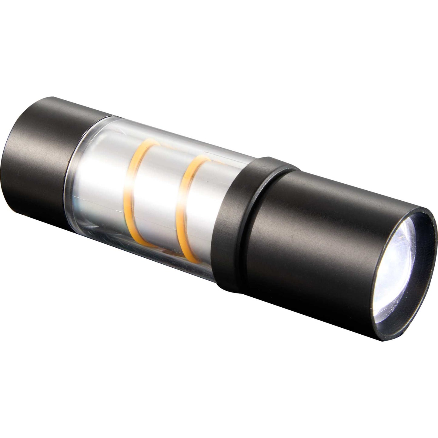 Black Mini Spiral Filament 100 Lumens Lantern Flashlight plain
