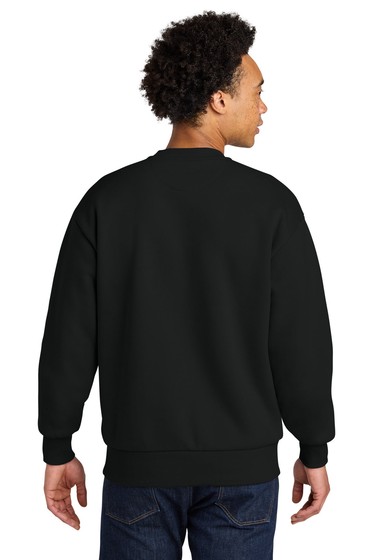 Black Next Level Apparel Heavyweight Sweatshirt NL9007