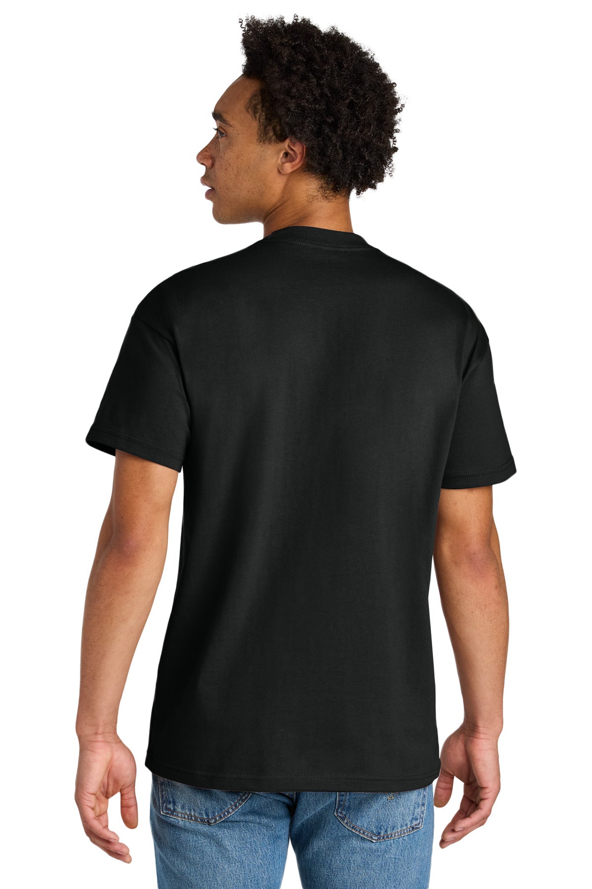 Black Next Level Apparel Heavyweight Tee NL7200