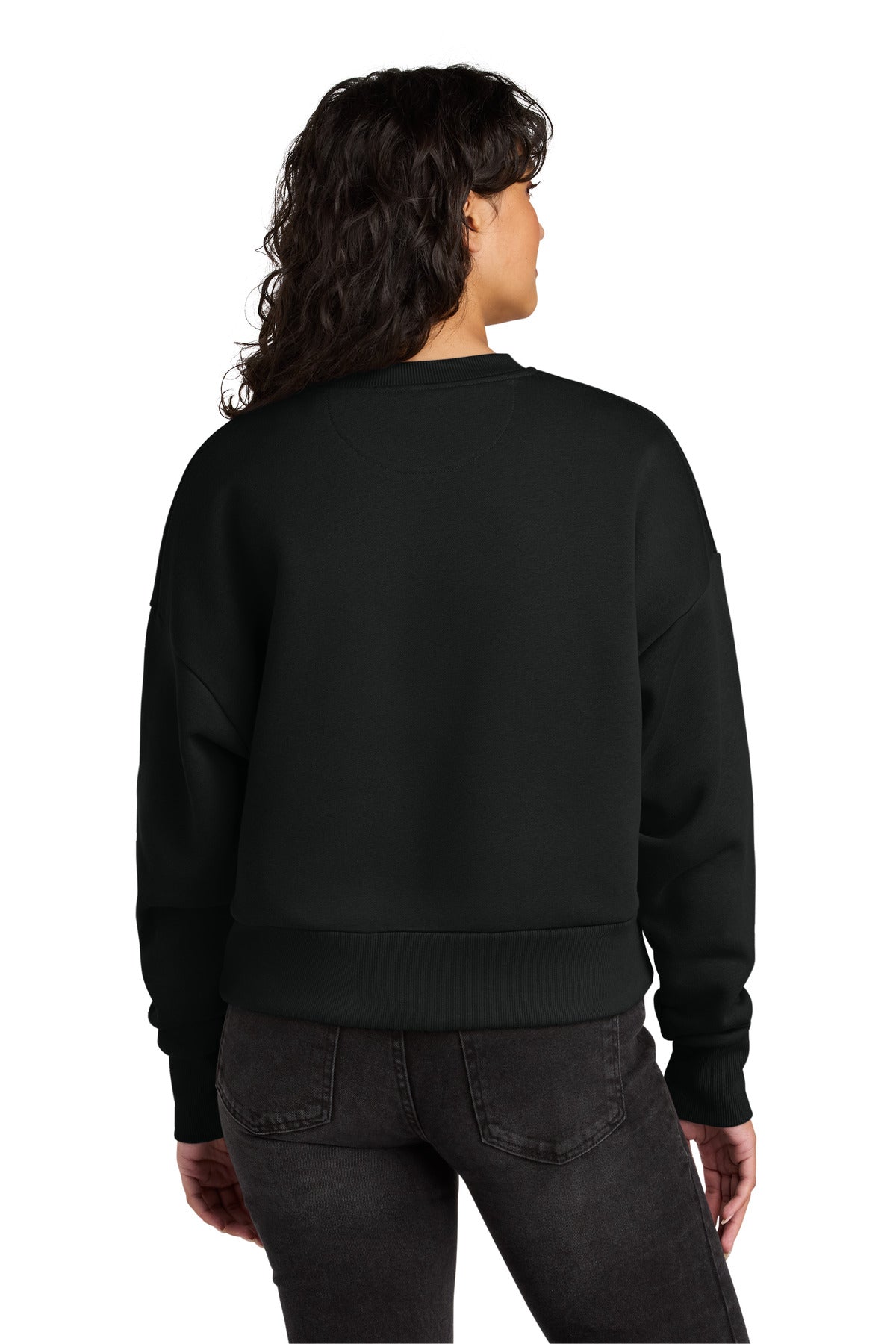 Black Next Level Apparel Women's Heavyweight Sweatshirt NL9087