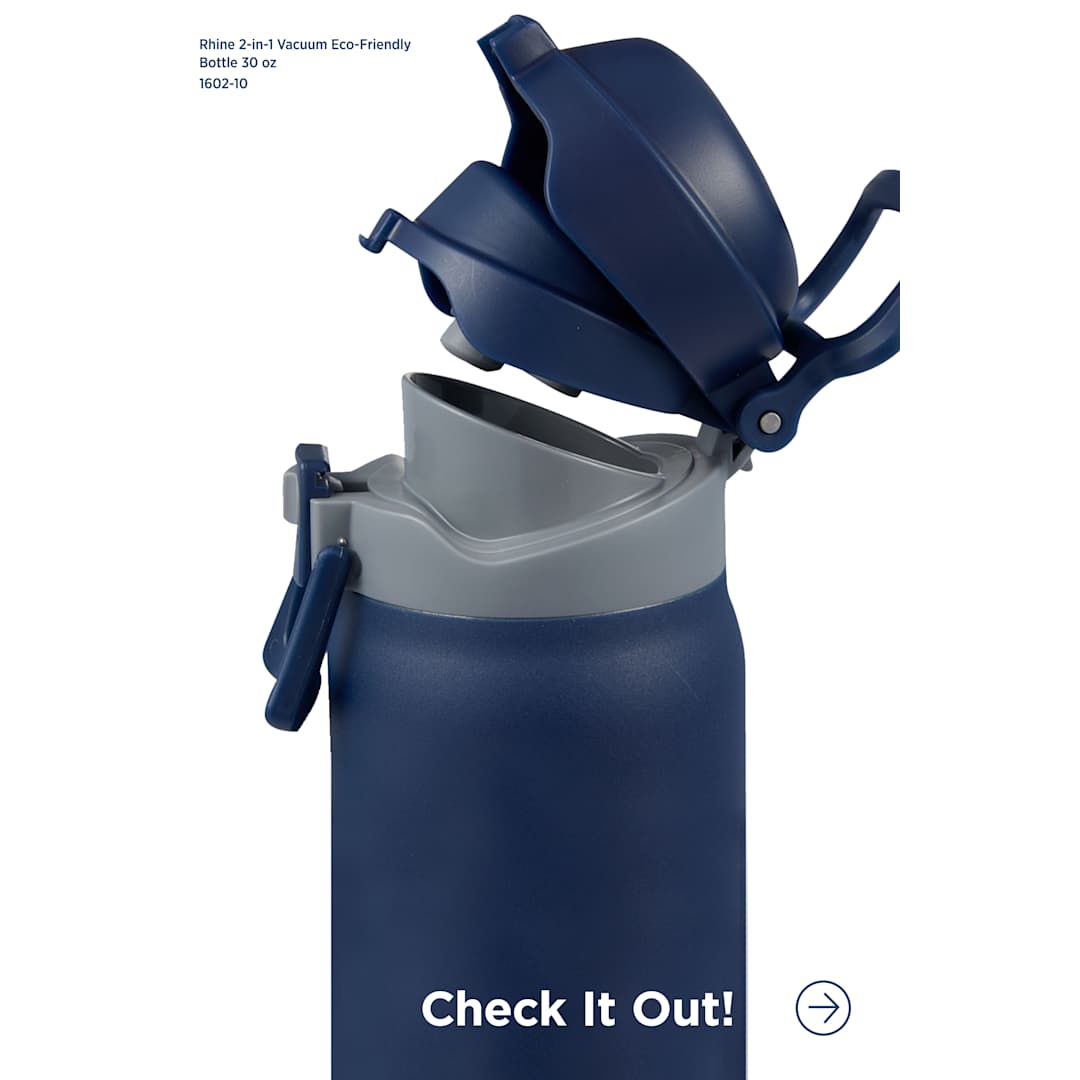 Black Rhine 2 in 1 Vacuum Eco-Friendly Bottle 30oz