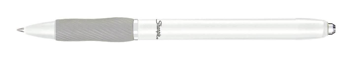 Black Sharpie® S-Gel White Barrel plain