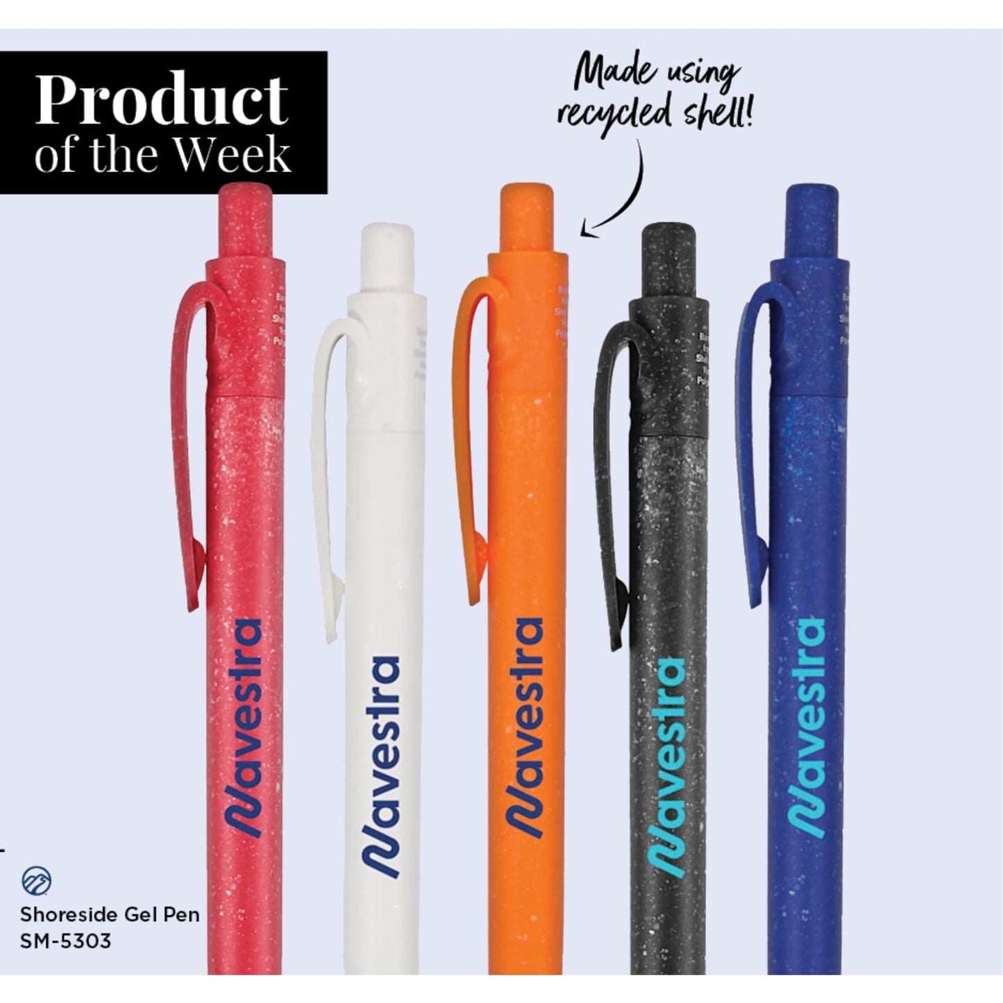 Black Shoreside Gel Pen