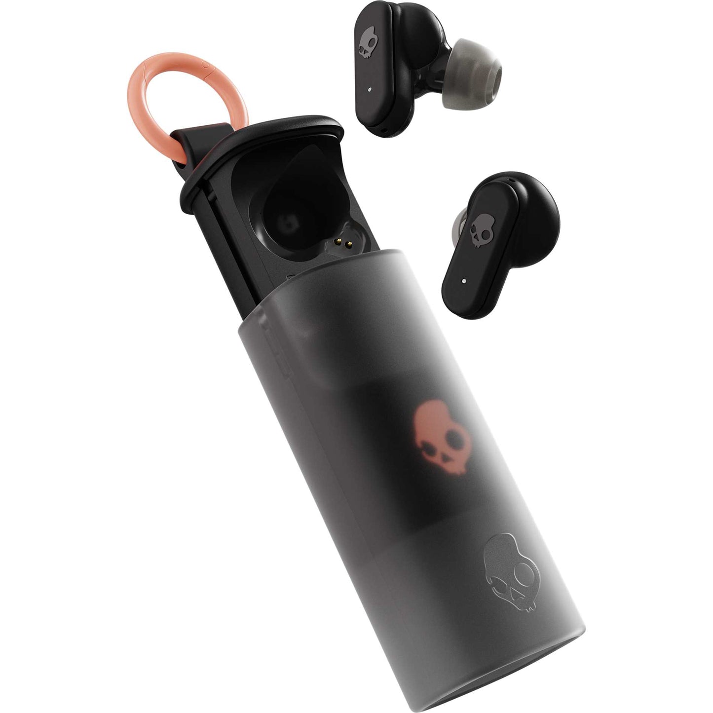 Black Skullcandy Dime Evo True Wireless Earbuds plain