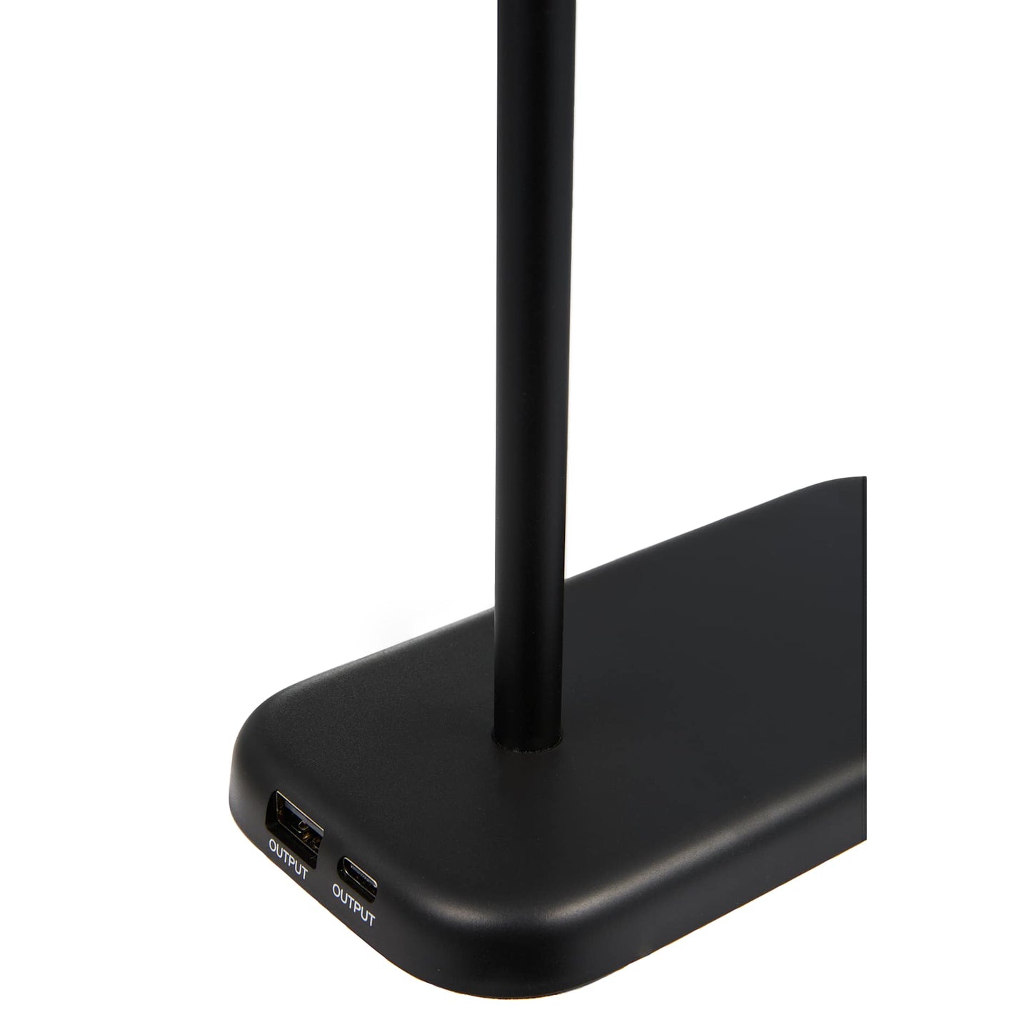 Black Sound Shine Desktop Lamp and Bluetooth Speaker plain