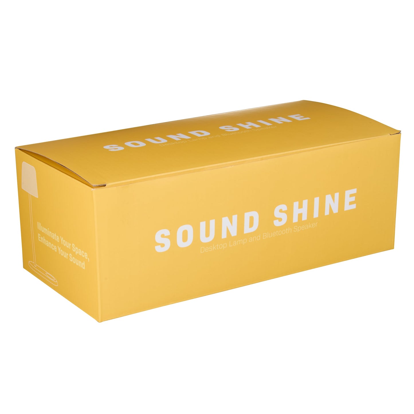Black Sound Shine Desktop Lamp and Bluetooth Speaker
