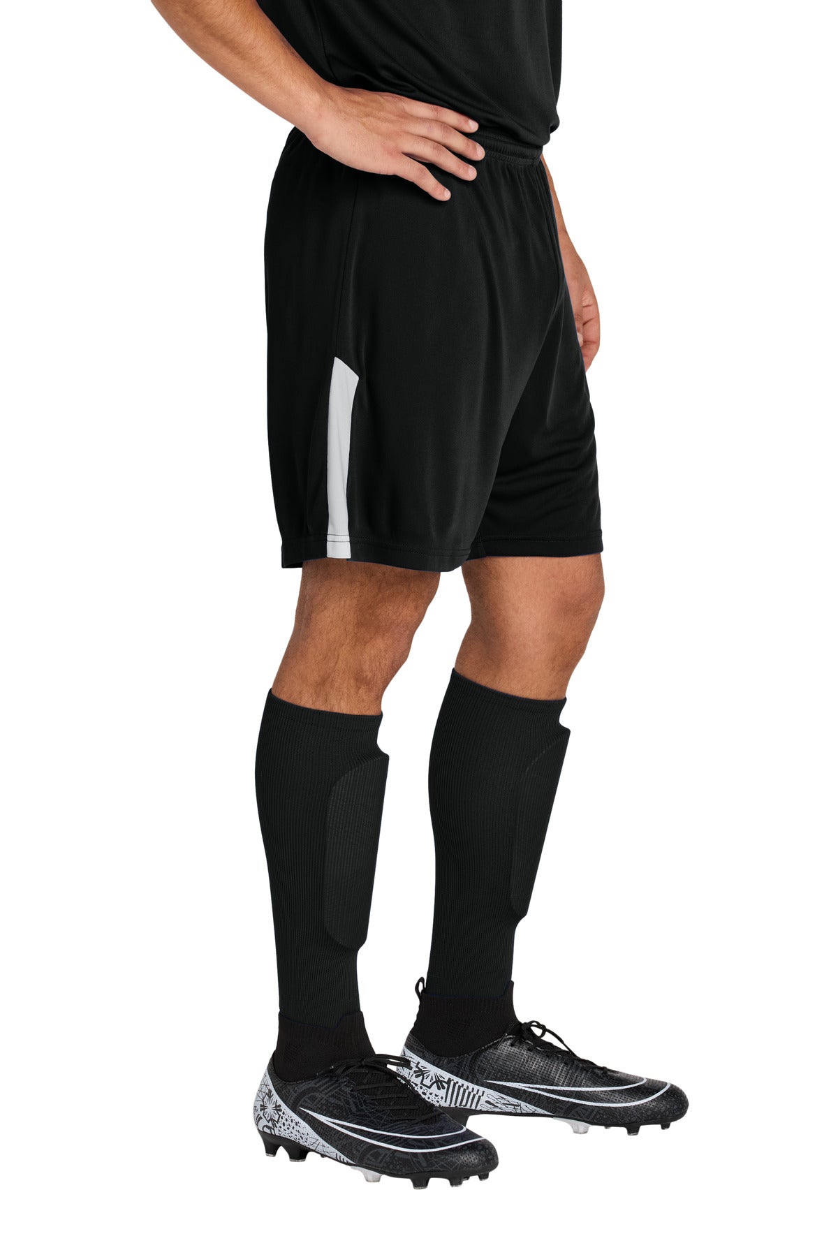 Black Sport-Tek All Sport OTC Socks STA05