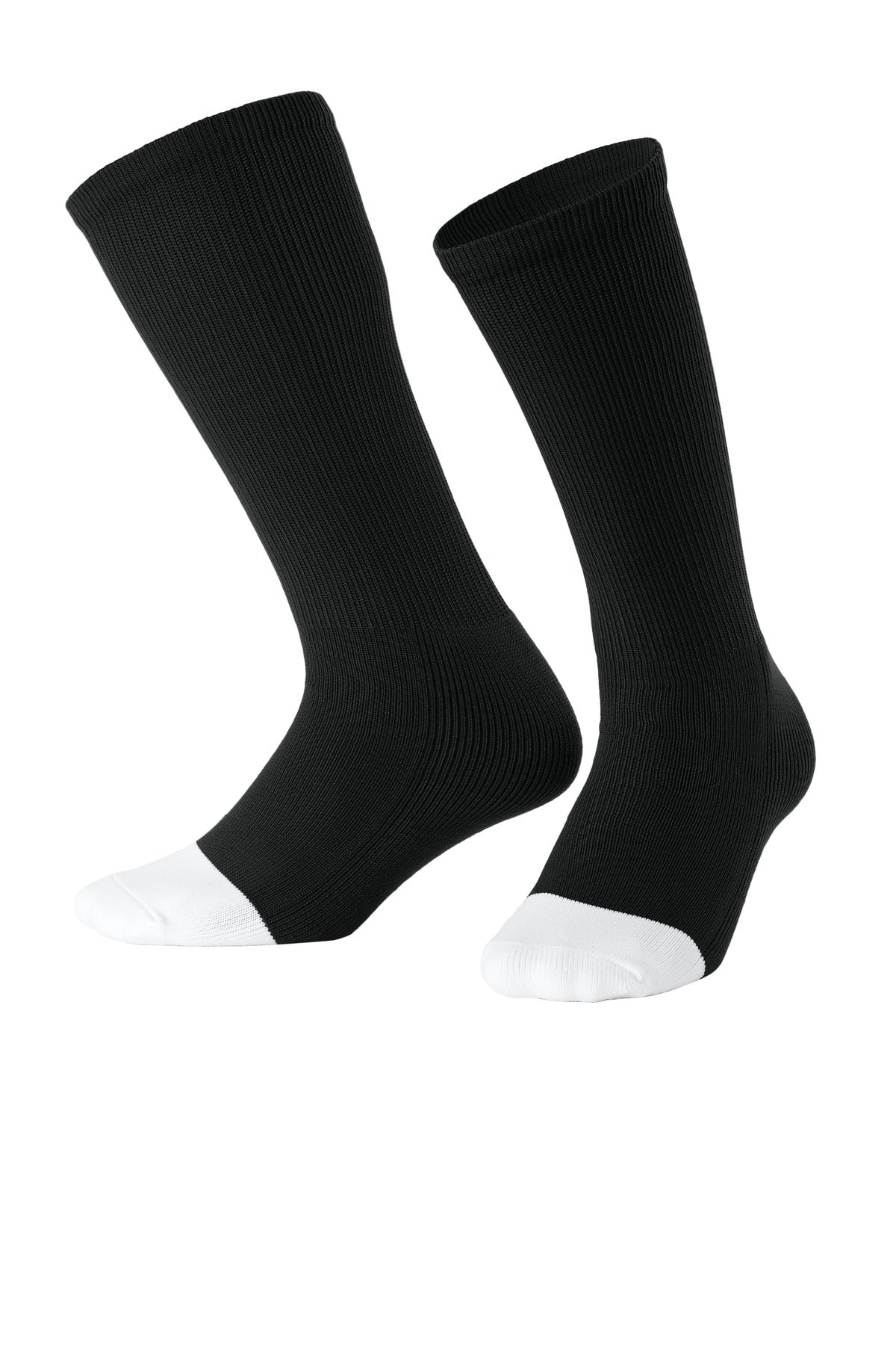 Black Sport-Tek All Sport OTC Socks STA05