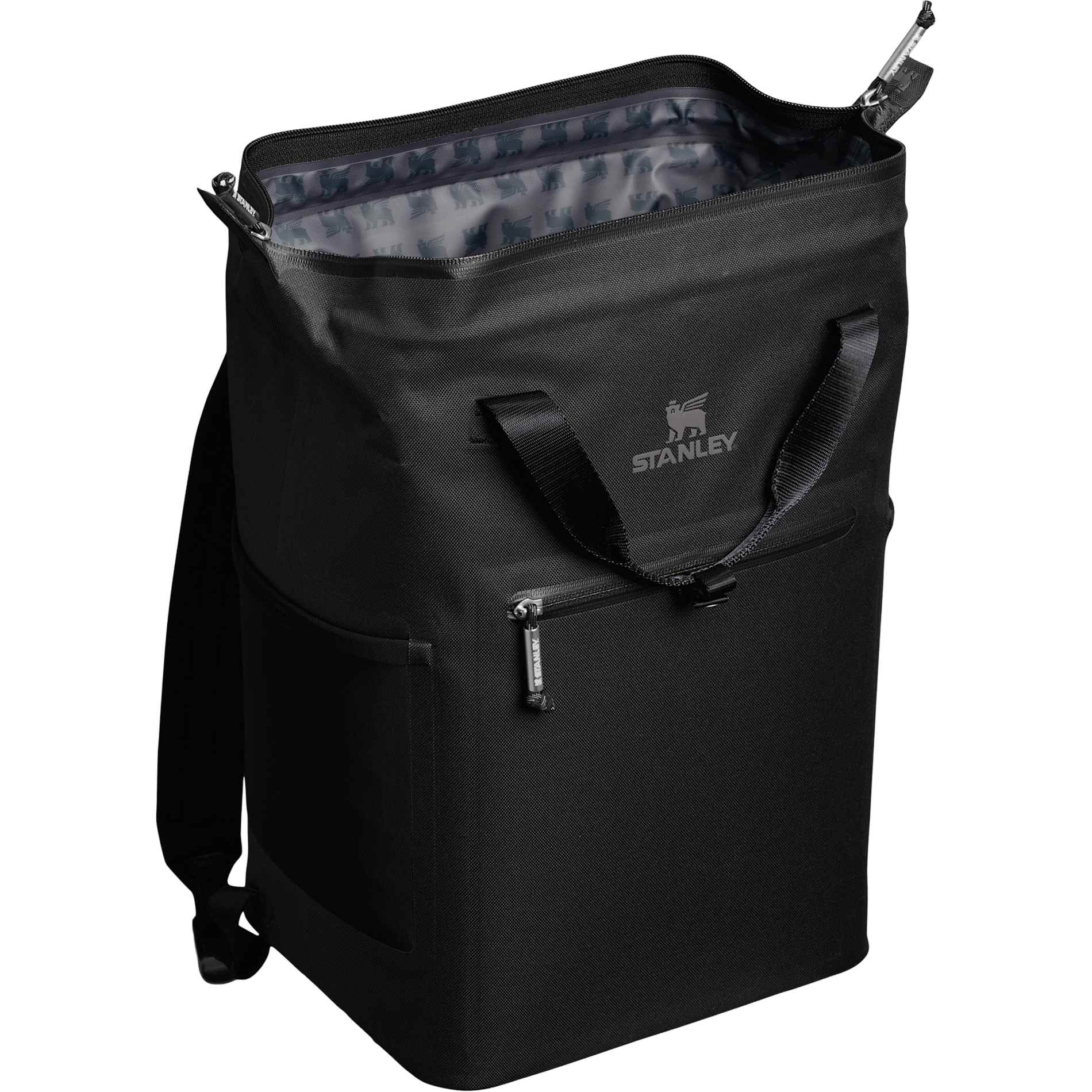 Black Stanley Madeline Mini 20 Can Cooler Backpack plain