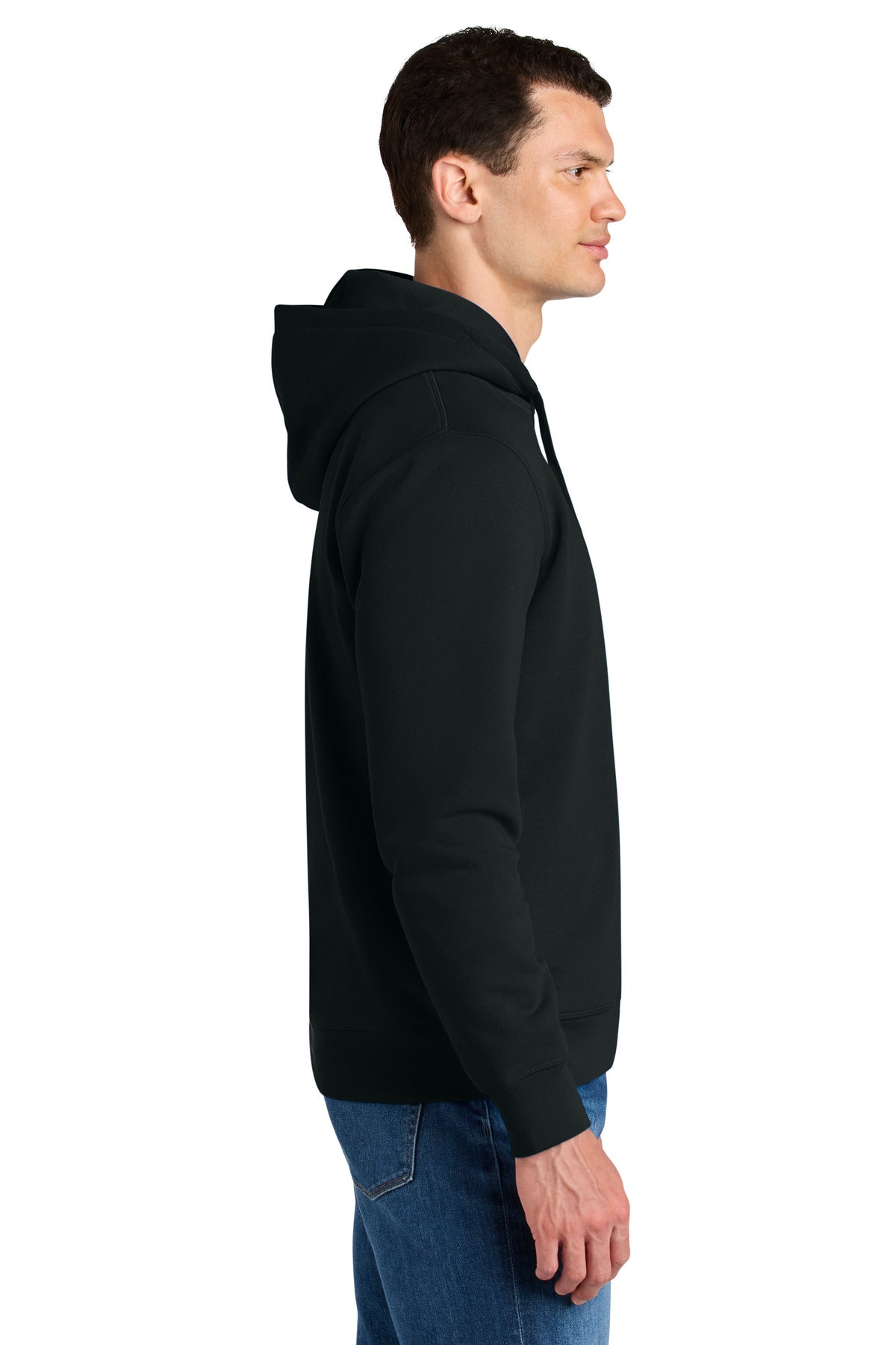 Black Stanley/Stella Unisex Sounder Hooded Sweatshirt SXU012